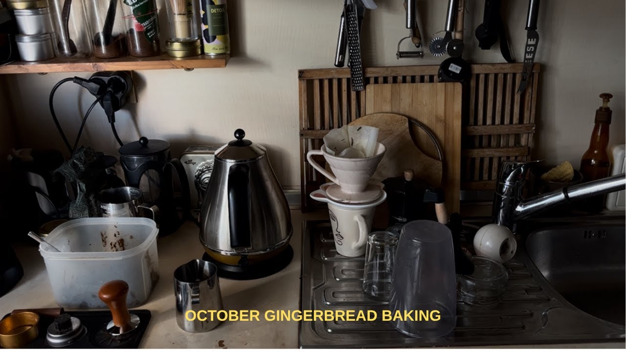 october gingerbread baking