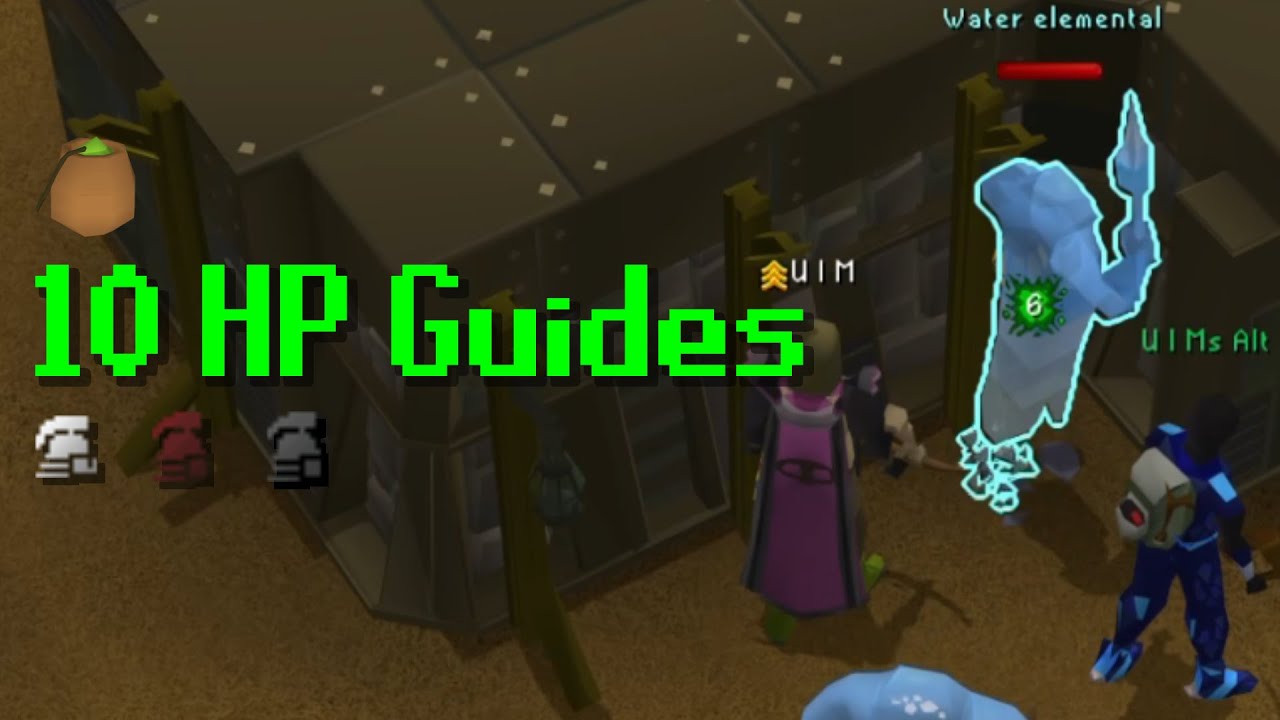 UIM, HCIM, & Iron 10 HP Guide #32 Elementals(3) & Kandarin Easy Diary