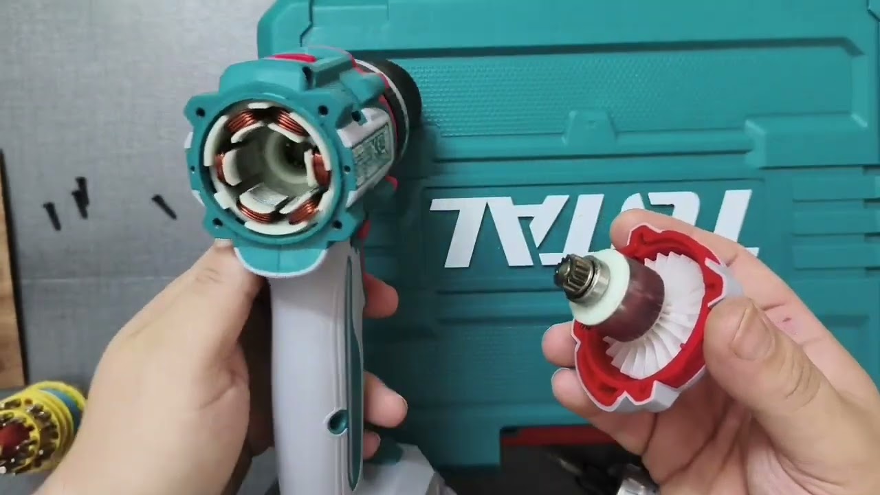 مراجعة فرد مثقب توتال 66 نيوتن 20v فولط #total #ingco TOtal TIDLI206021 Compact Brushless 