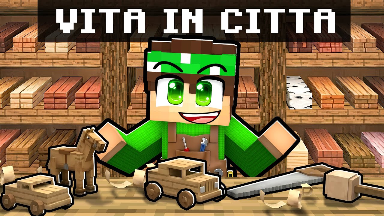 IL MIO NUOVO NEGOZIO nella VITA IN CITTÀ 1 REMAKE su MINECRAFT!