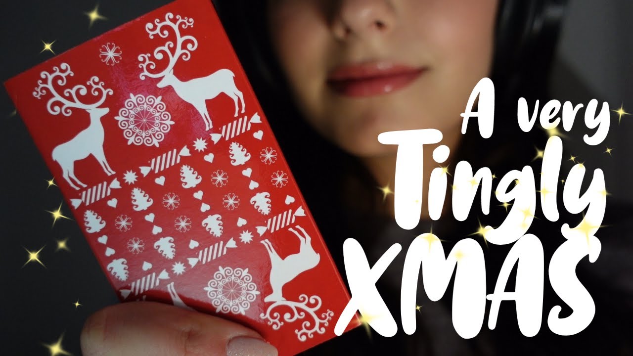 🎄ASMR Christmassy Scratchy Tapping ✨(No Talking)