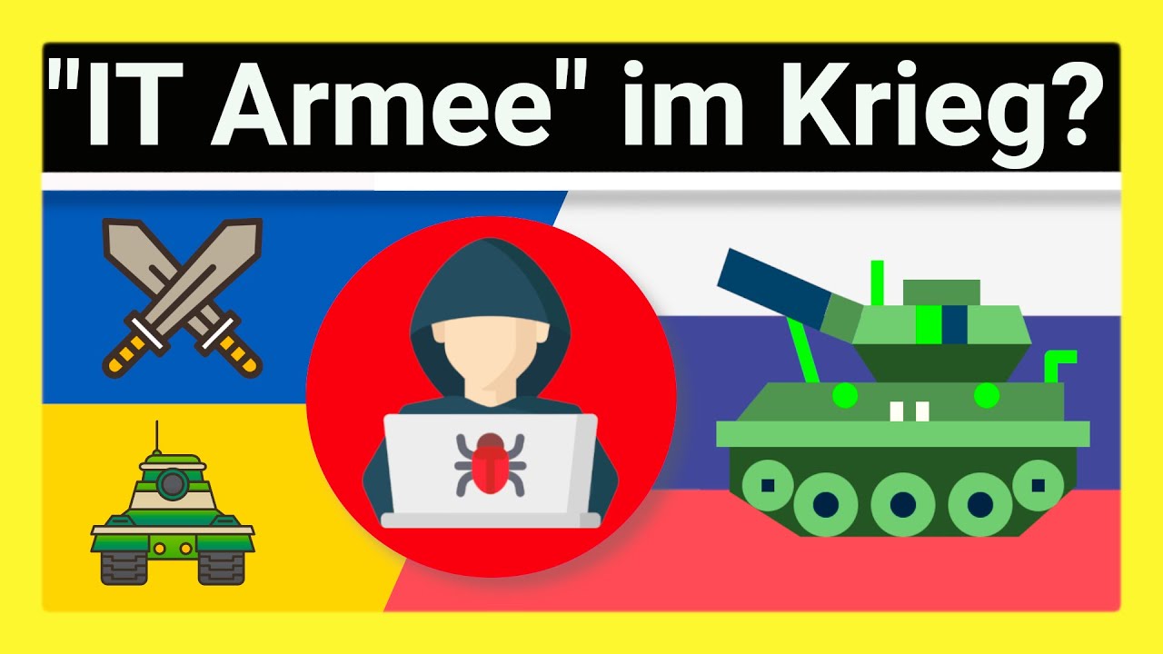 IT ARMEE & HACKER im Russland-Ukraine Krieg: Welche Rolle spielen Aktivisten im Cyber-Krieg?