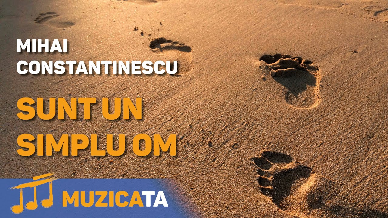 Sunt un simplu om - Mihai Constantinescu
