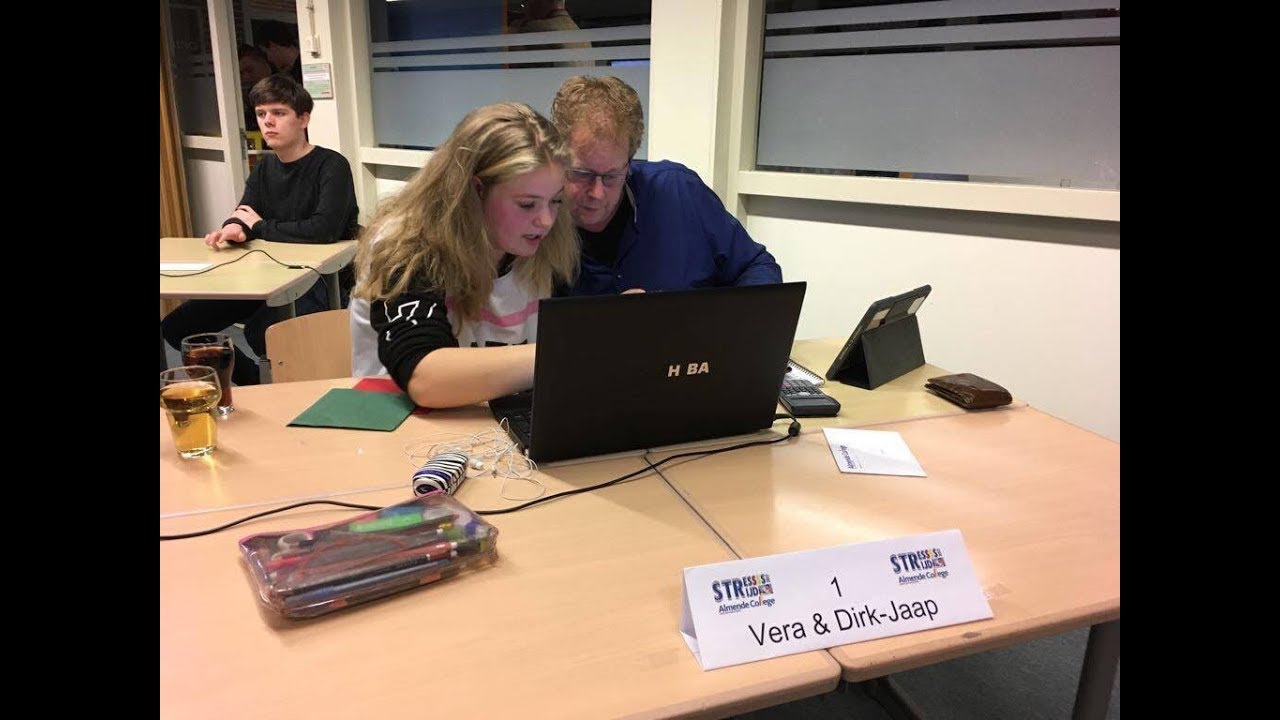 Almende College laat deelnemers zweten bij Stressstrijd