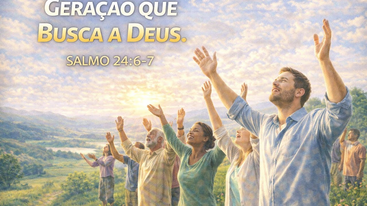 CANAL MEDITAÇÕES BÍBLICAS - CORAÇÃO QUE BUSCA A DEUS. SALMO 24:6-7.