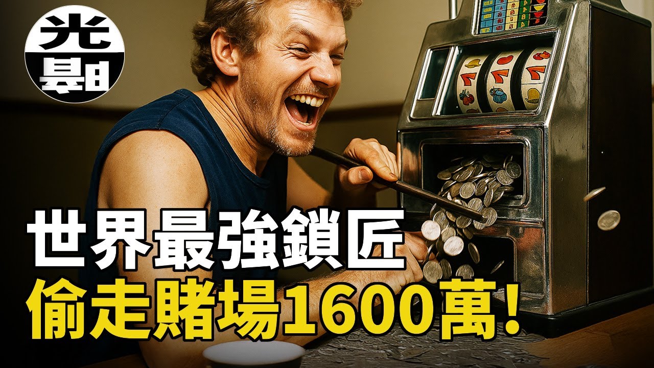 巧手鎖匠設計精密騙局，擊敗賭場偷走1600萬美元。Dennis Nikrasch老虎機之王的傳奇人生 --懸案 刑事 調查 奇聞 檔案 迷案解讀 盡在光暗雜學館