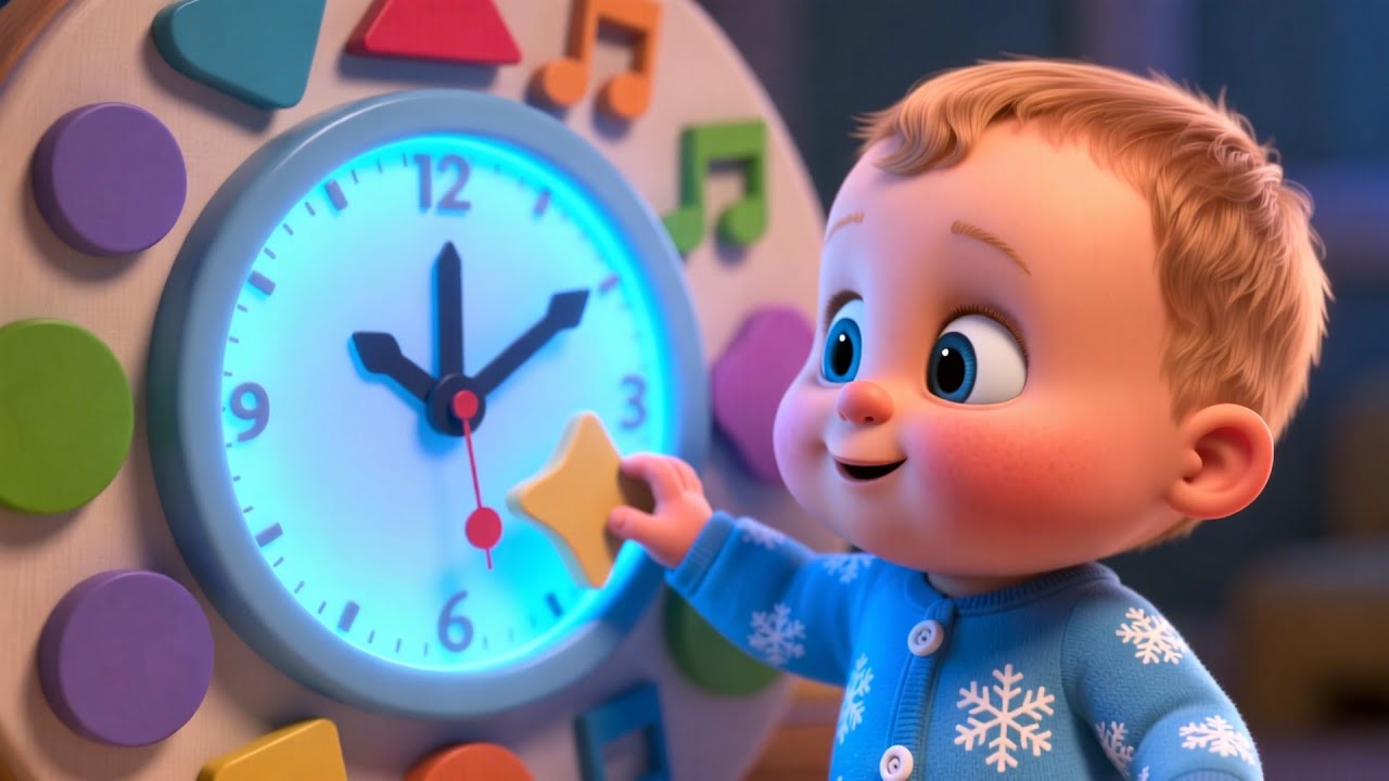 Studytime Snow Magic ❄️📘✨ | Fun Learning Song for Kids | Playful Nursery Rhyme