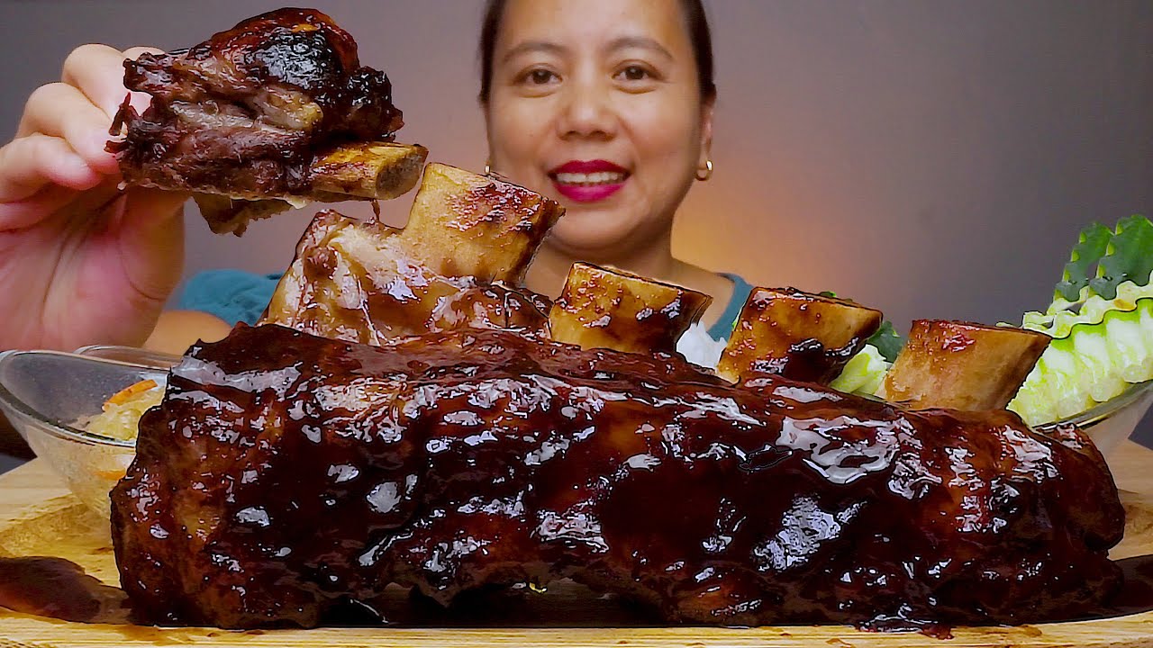 BEEF SHORT RIBS IN BBQ SAUCE | SUPER TENDER BEEF RIBS | MOMSHIE RUBY | ALFIE EATS