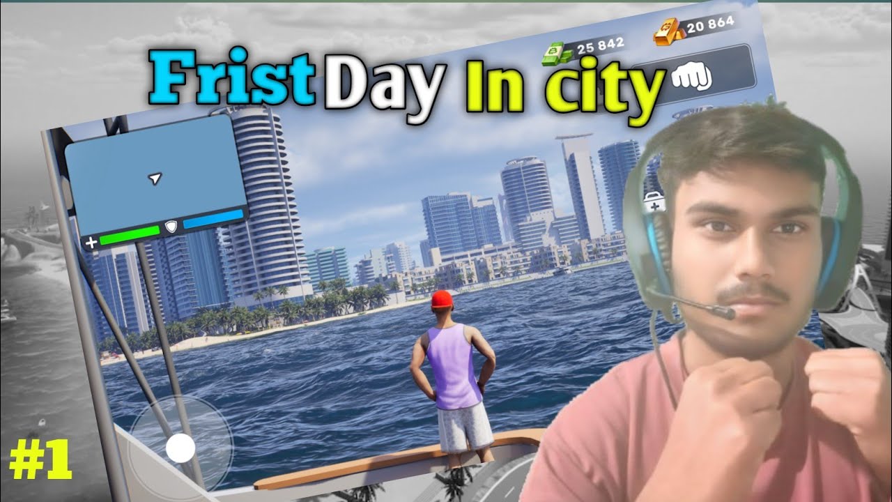 Frist day in city|flex city vice online|EP1
