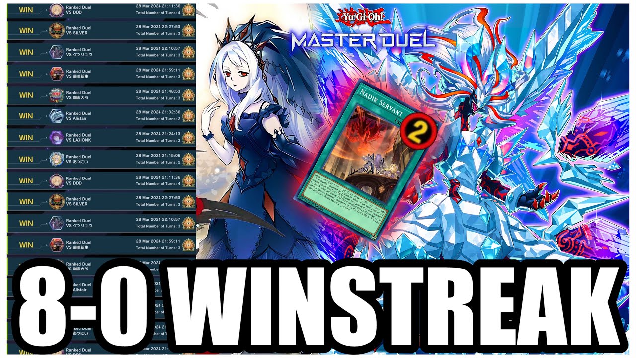 8-0 WINSTREAK in MASTER RANK! BEST BRANDED DECK!