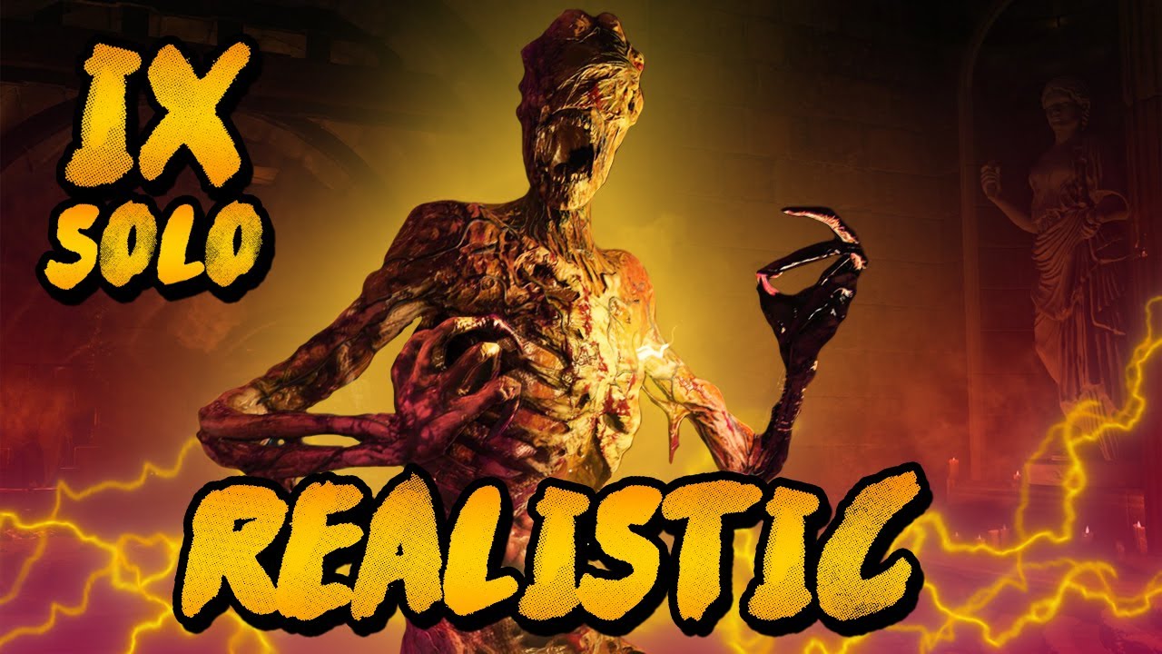 Solo Realistic IX Easter Egg - Black Ops 4 Zombies