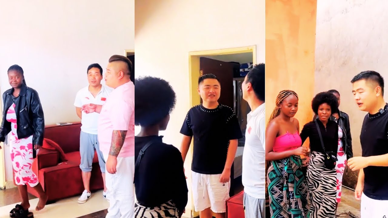 Hai introduced Liwei to a young Zambian girl!