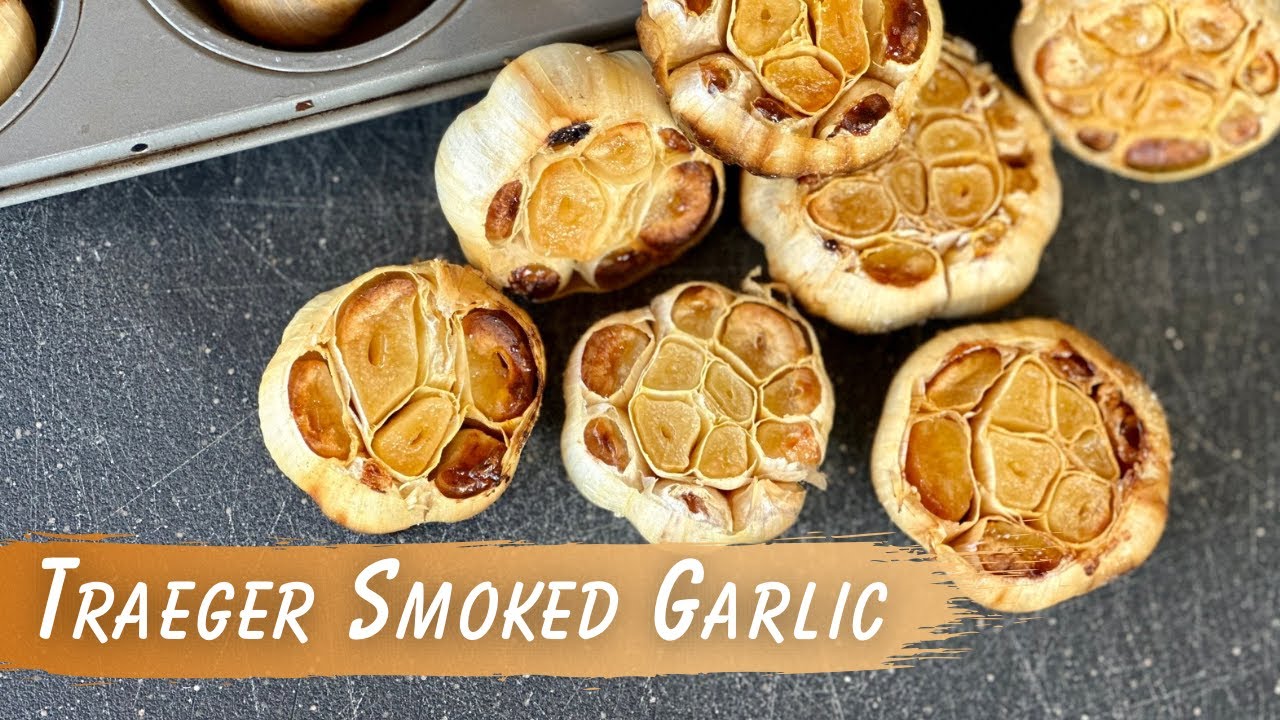 Hoe rook je knoflook op een Traeger-grill?