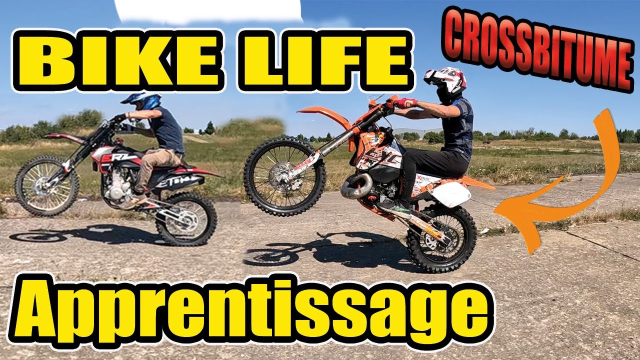 Apprendre le Wheeling Bike life cross Bitume D&eacute;couverte du Wheel sur Spot L&eacute;gal