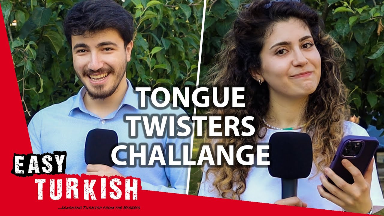 Tongue Twisters: Fun Way to Improve Your Turkish | Easy Turkish 108