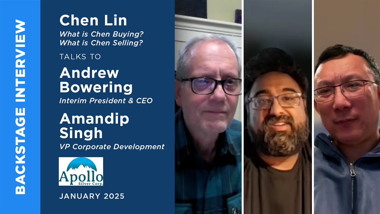 Andrew Bowering of Apollo Silver Corp. talks to Chen Lin at Metals Investor Forum | January 2025