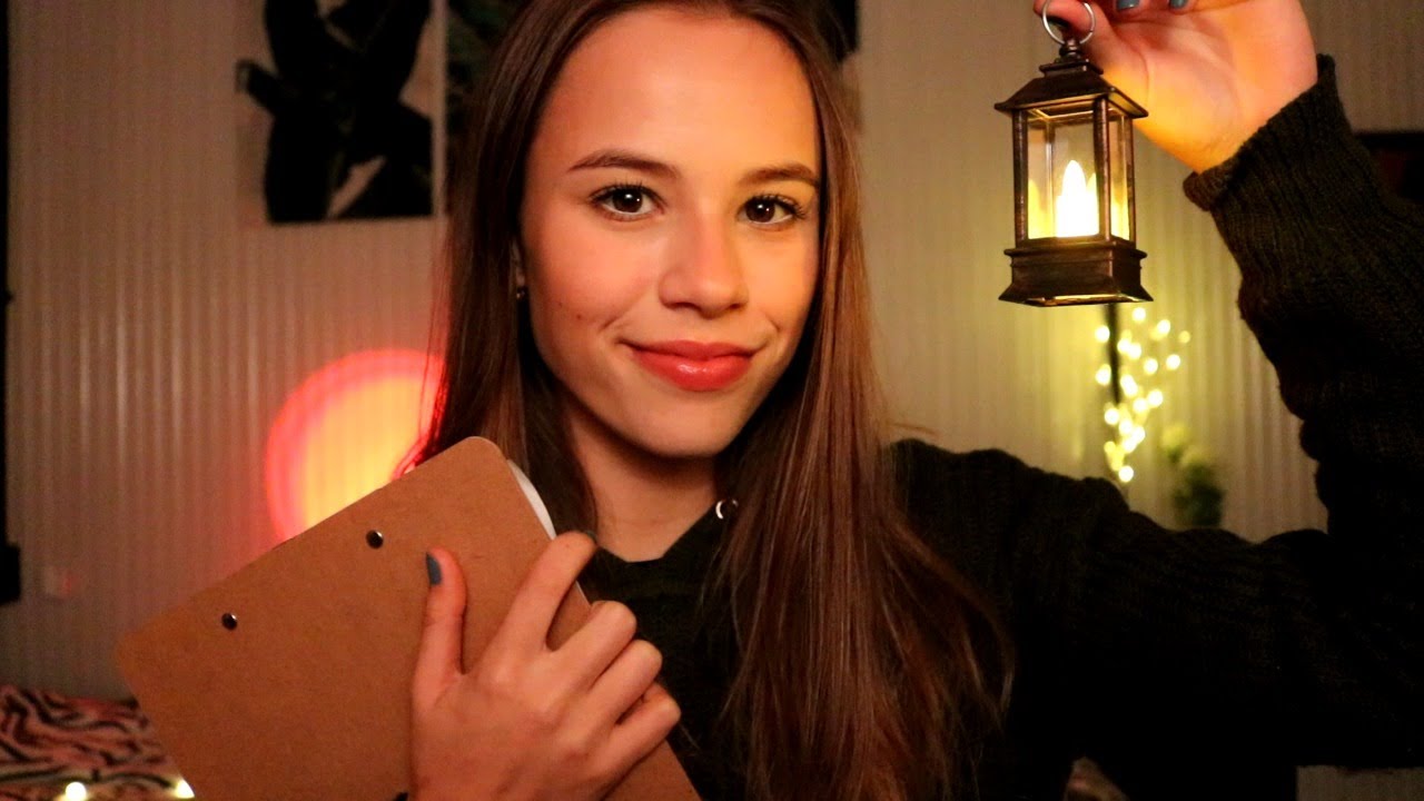 ASMR TE DESENHANDO de PERTO [sussurros, bem relaxante]