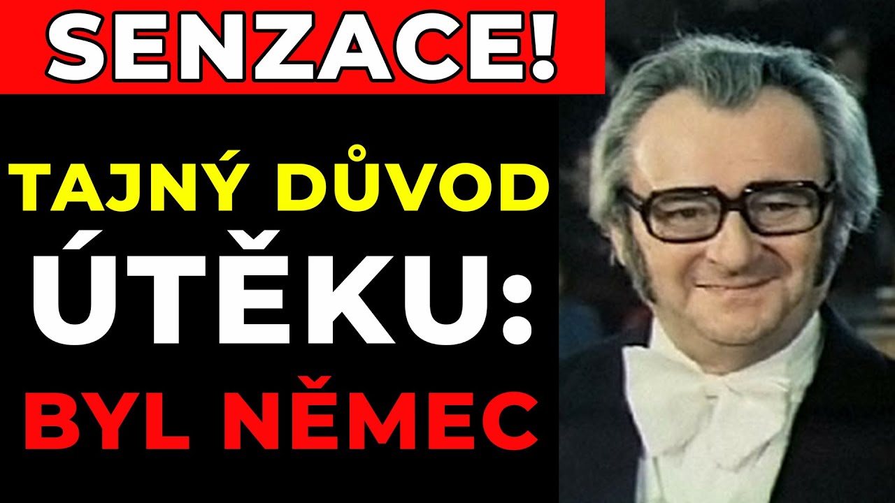 Proč Jiří Sovák utekl do Rakouska? StB odhalila jeho NĚMECKÝ původ!