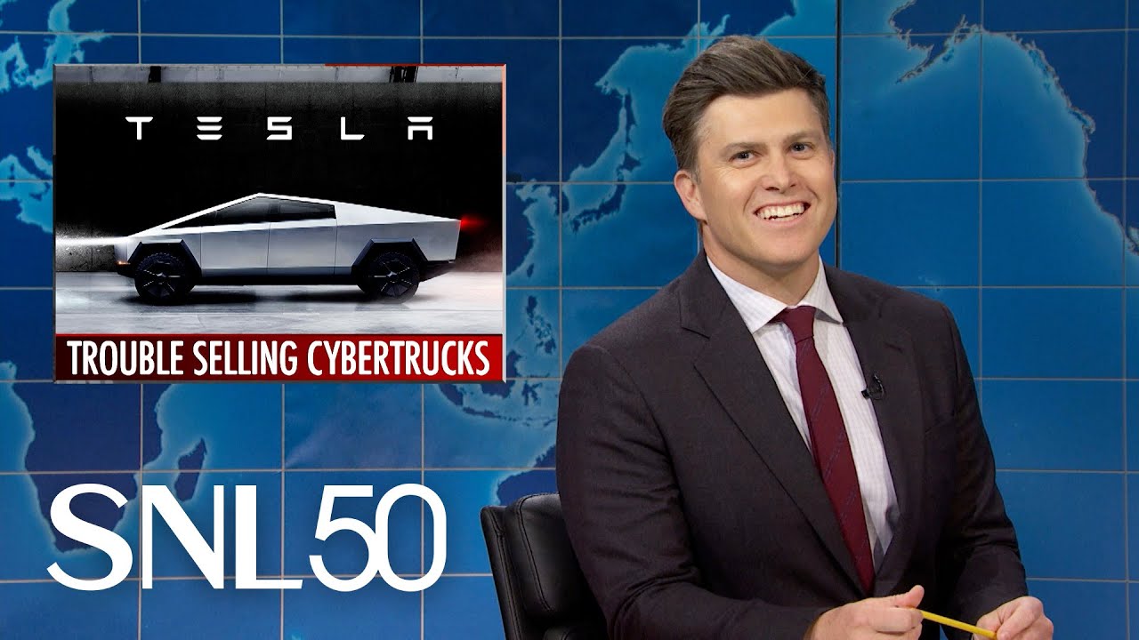 Weekend Update: Tesla Having Trouble Selling Cybertrucks, New AI-Powered Sex Doll - SNL