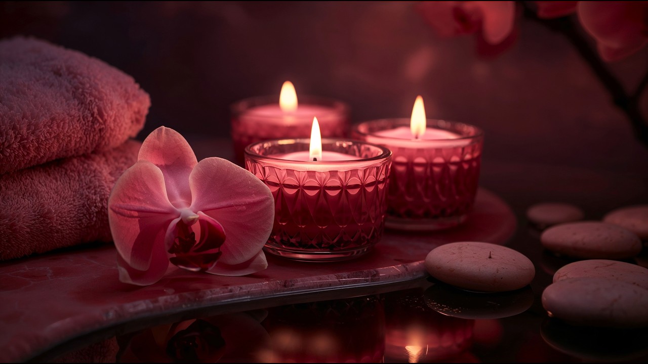 Soothing Piano + Spa Ambience 🌙 Healing Music for Insomnia, Stress Relief, Anxiety | Inner Calm