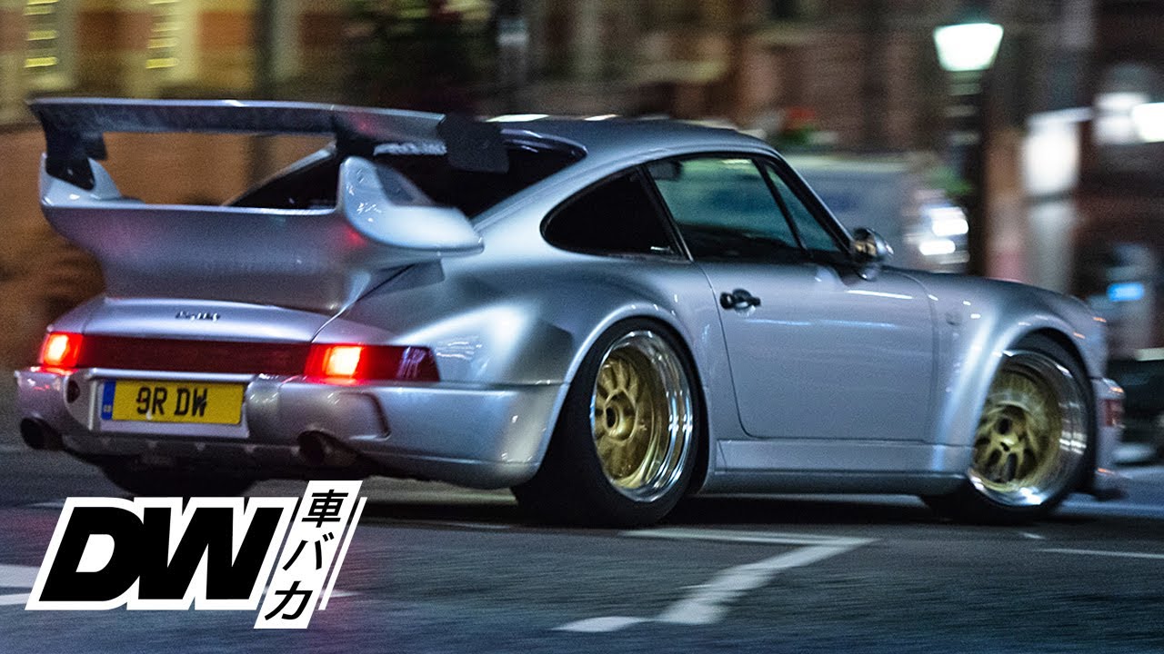 RWB Porsche 911 964 Turbo on the streets of Birmingham UK