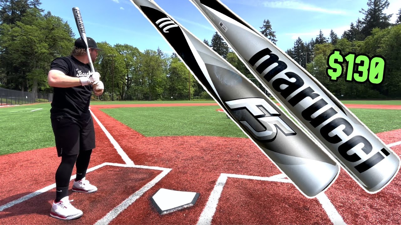 Удары битой Marucci F5 2022 года | Обзор бейсбольной биты BBCOR
