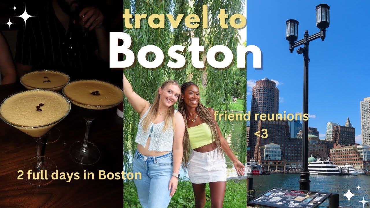 TRAVEL VLOG: BOSTON 🦪🍸 | 2 full days in Boston