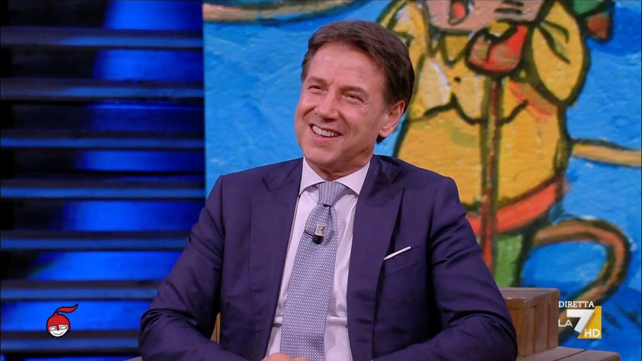 Giuseppe Conte intervistato da Giovanni Floris a 