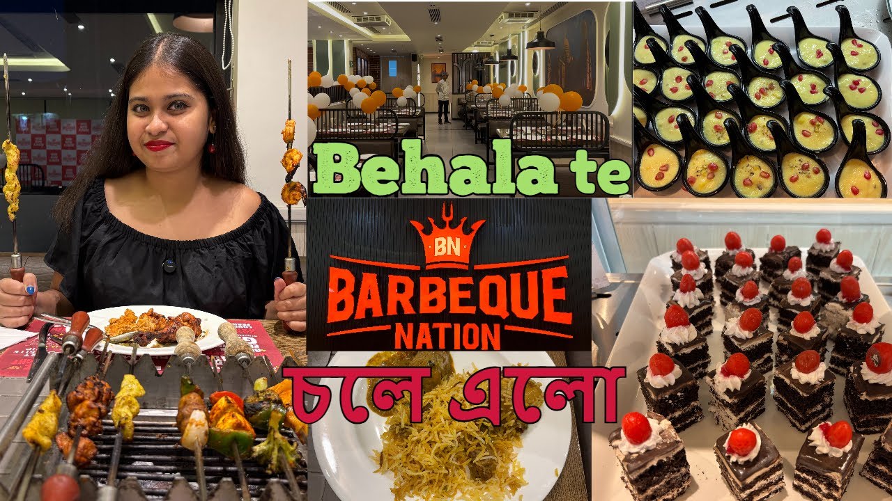 Barbeque Nation Behala খুলে গাছে ❤️ । Unlimited Buffet । Best buffet in Kolkata ?