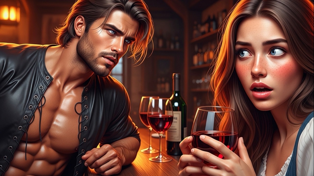 She Was Drinking Wine Alone, When Alpha King Sat Down and Said “Pour Me A Glass?”