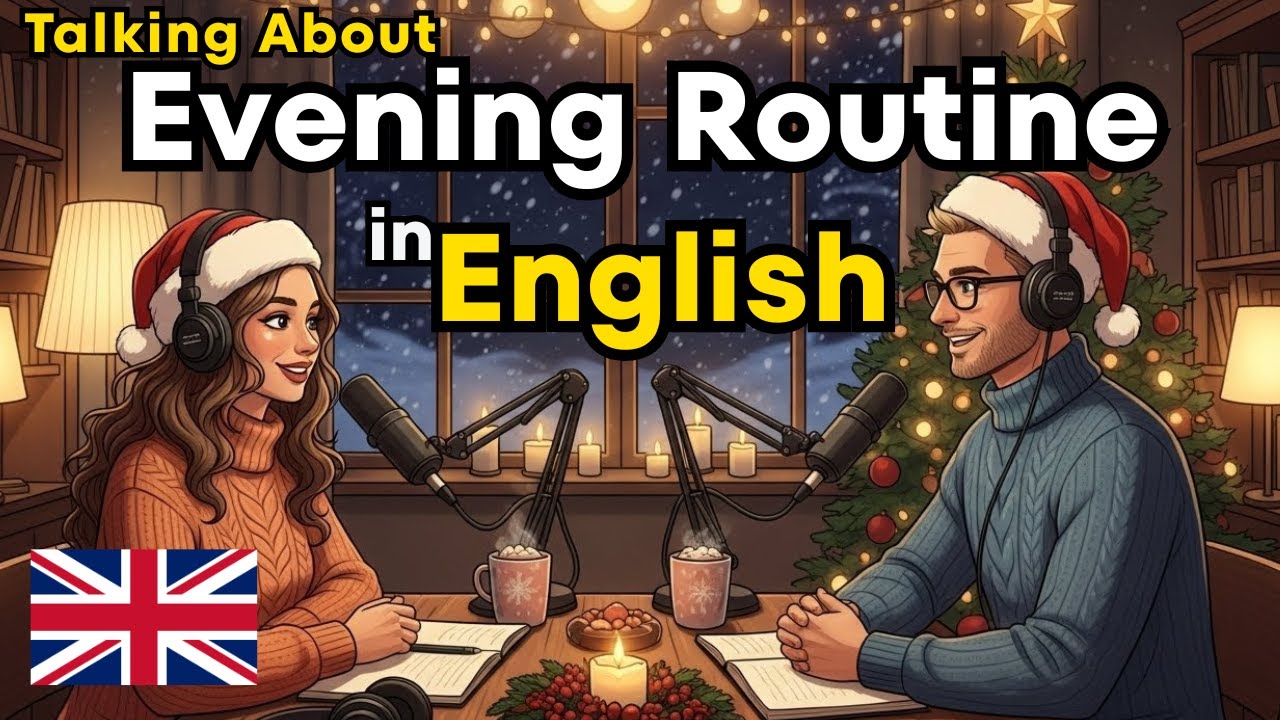 How to Talk About Your Evening Routine | Simple English Dialogue