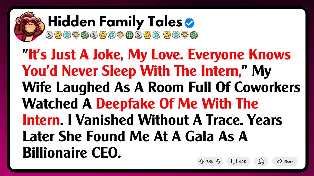 "It’s Just A Joke, My Love. Everyone Knows You’d Never Sleep With The Intern," My Wife Laughed As...