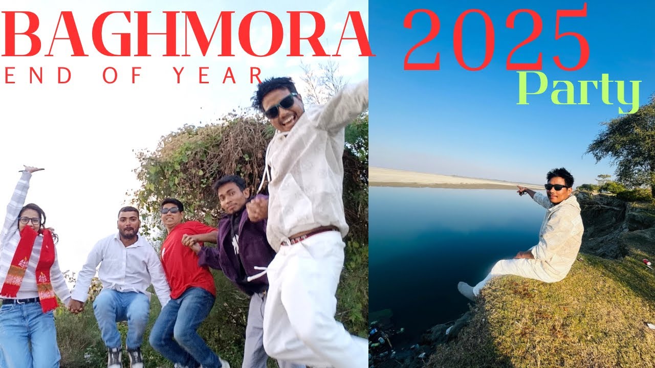 End of the year party with my friends 2025 Baghmora || Khana Aaji bondhu logot Baghmorat ||