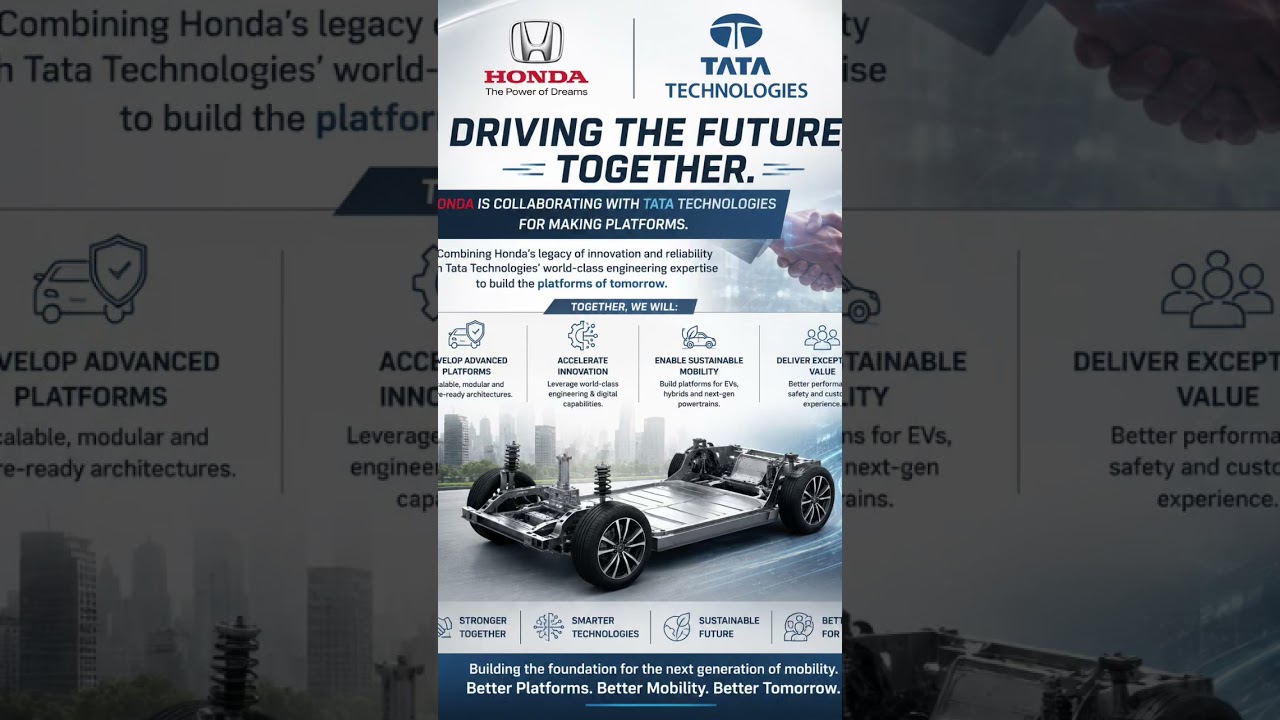 Honda&times;Tata Technologies. collaboration