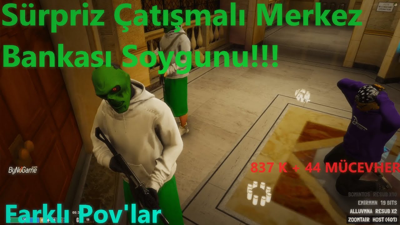 EDRP l Sürpriz Çatışmalı Merkez Bankası Soygunu !! Ve Sonrasında Yaşanan Olaylar???
