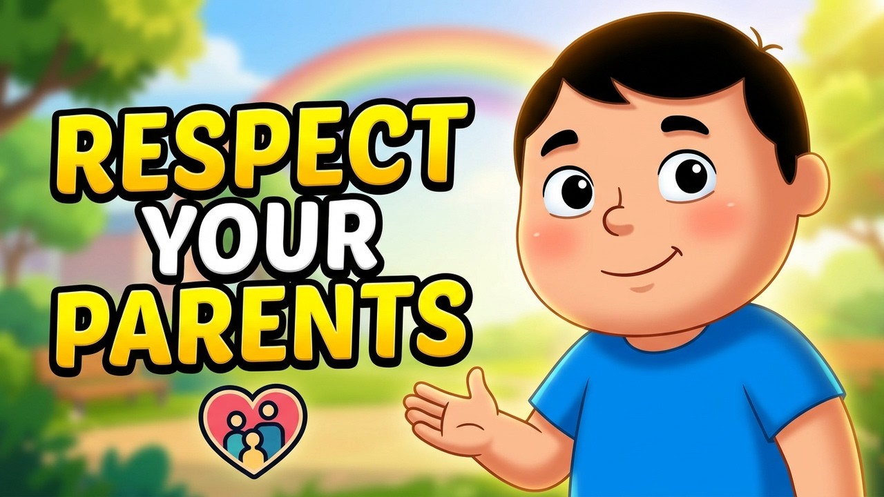 Respect Your Parents | Moral Values for Kids | Fun Learning Video for Children