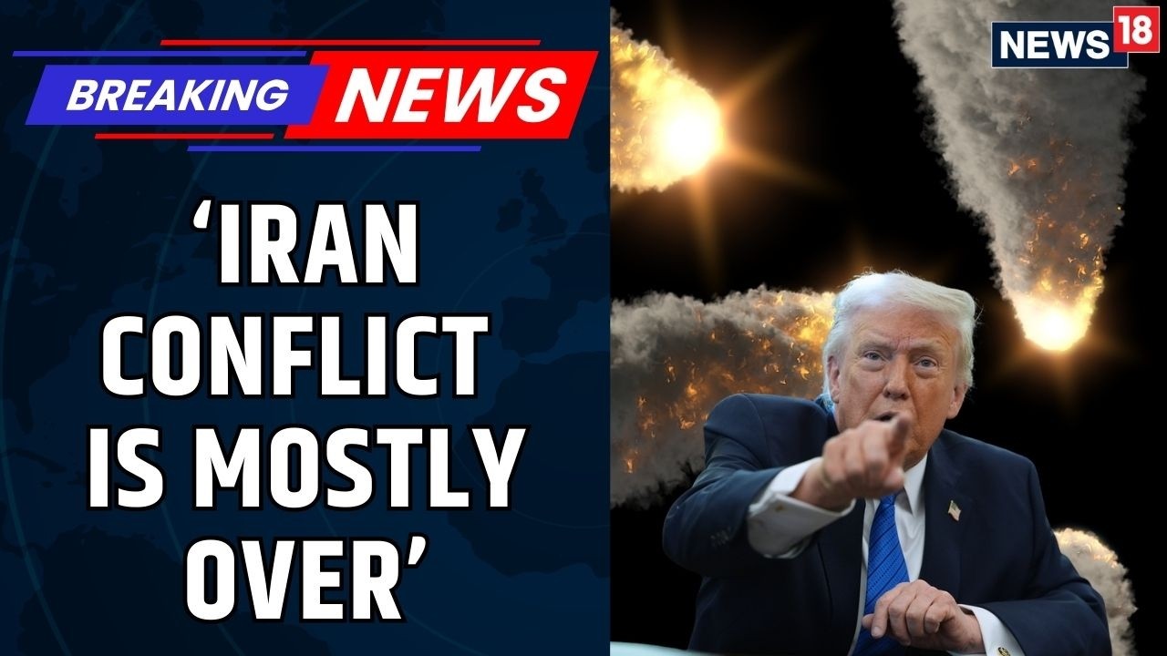 Trump Claims The Iran Conflict Is 'Mostly Over,' Saying Iran’s Military Has Been Largely Destroyed