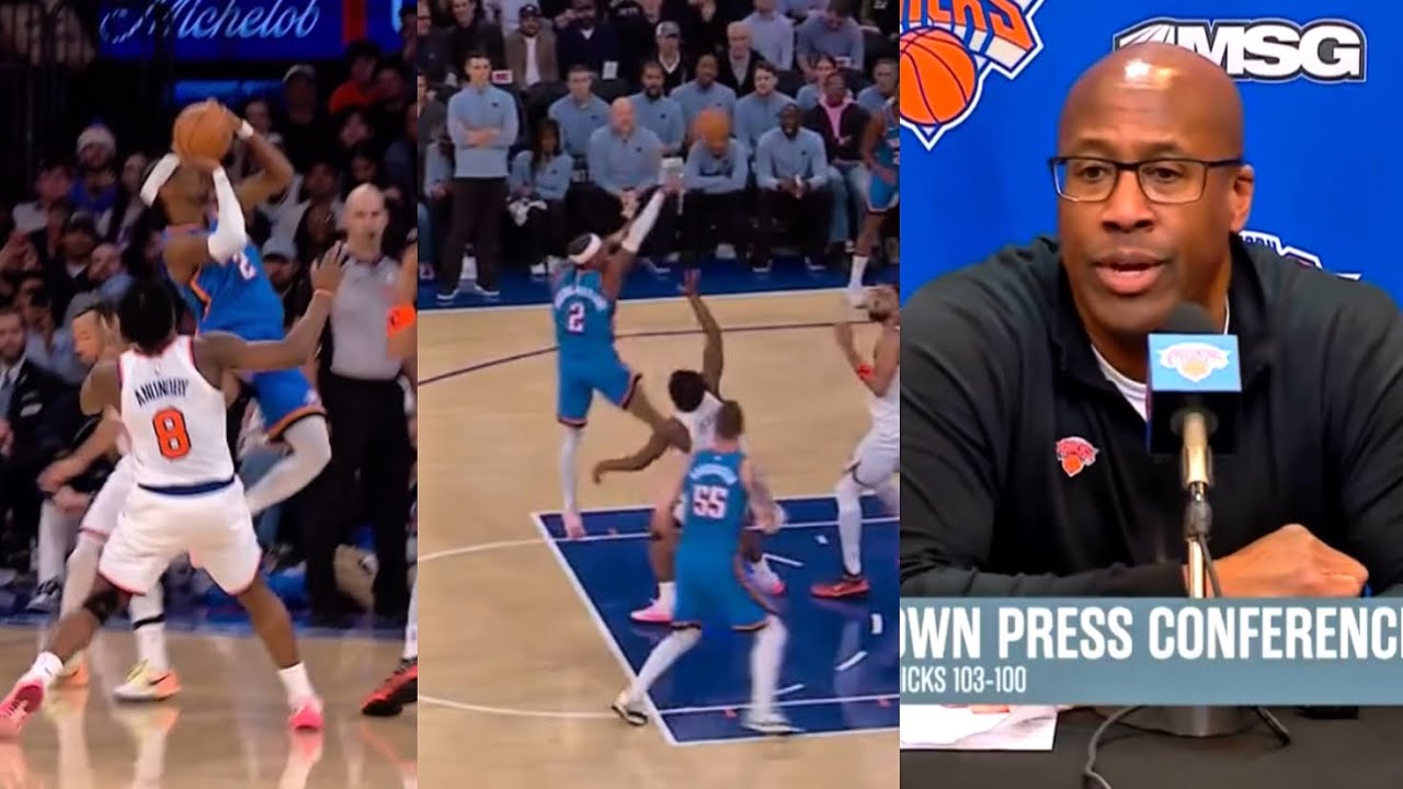 Mike Brown Got SICK Of Shai Gilgeous-Alexander Flopping 😭