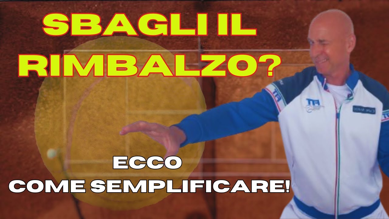 Come fornire la palla a rimbalzo nel tennis? ESERCIZIO semplice per migliorare la coordinazione!