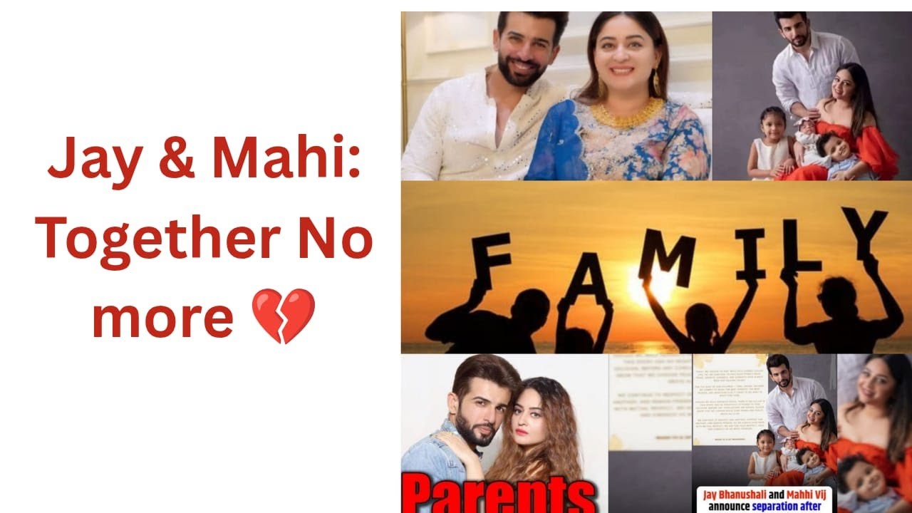 When Forever Ends: Jay-Mahi Chapter Closed #jaybhanushali #mahivij #sepration #divorce 