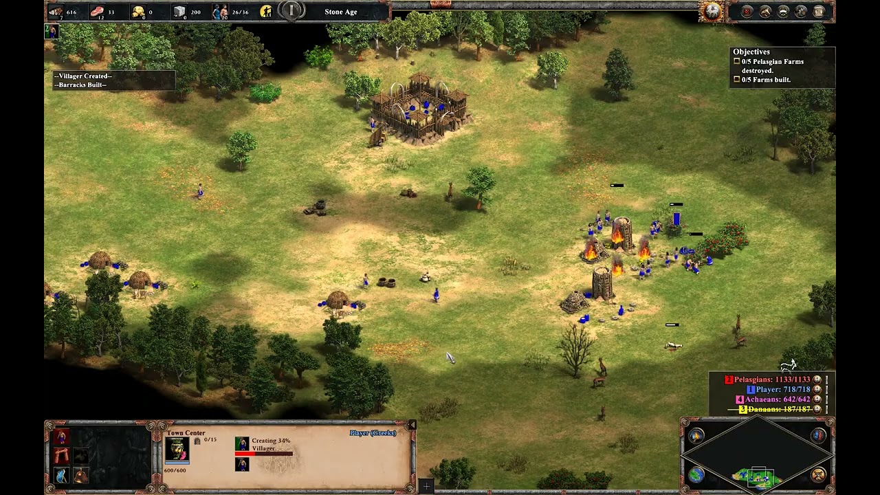 Age of Empires II Definitive Edition - Return of Rome - Glory of Greece - 1. Claiming Territory !