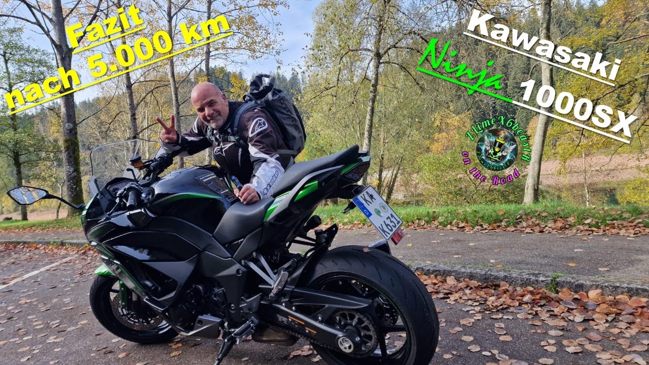 🏍Motorrad: Mein Fazit nach 5.000 km der Kawasaki Ninja 1000SX👌