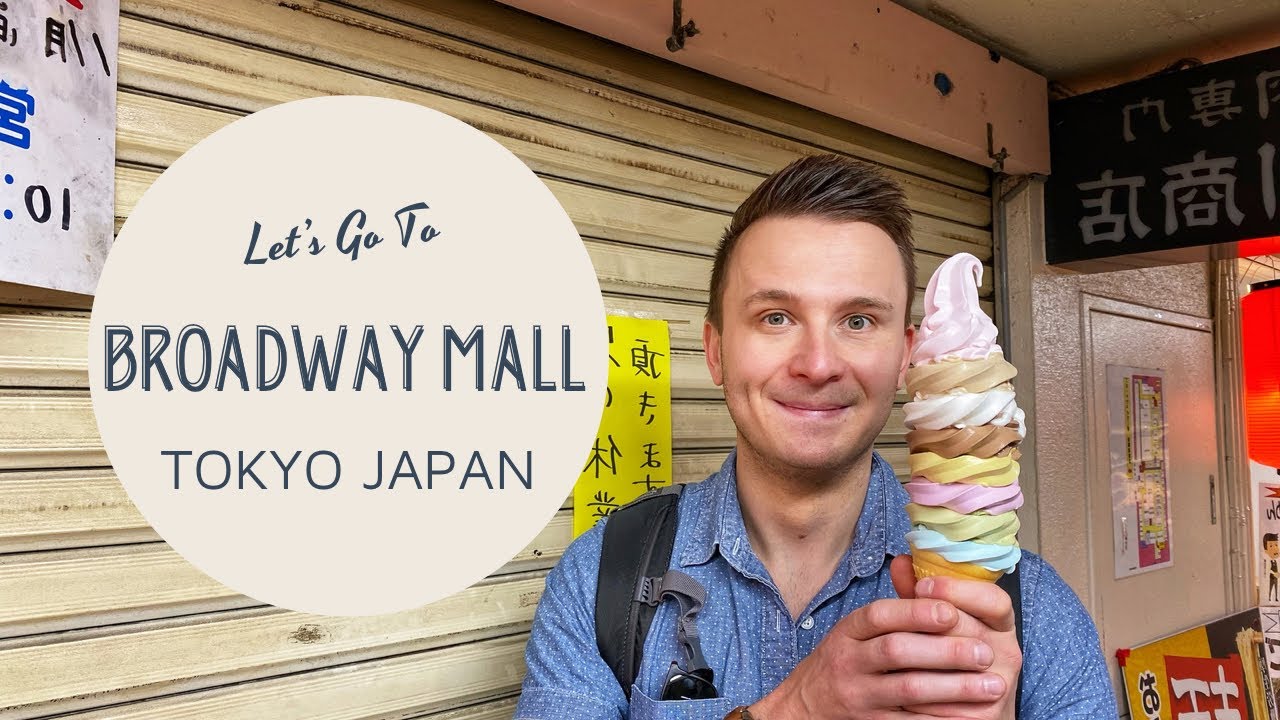 Tokyo Japan - Nakano Broadway Mall  - Travel Japan - Japan Vlog