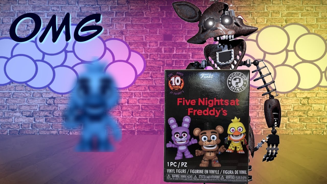 Fnaf 10th anniversary Mystery Minis. You wont believe what I got!!!!!!!!!!!!!!!