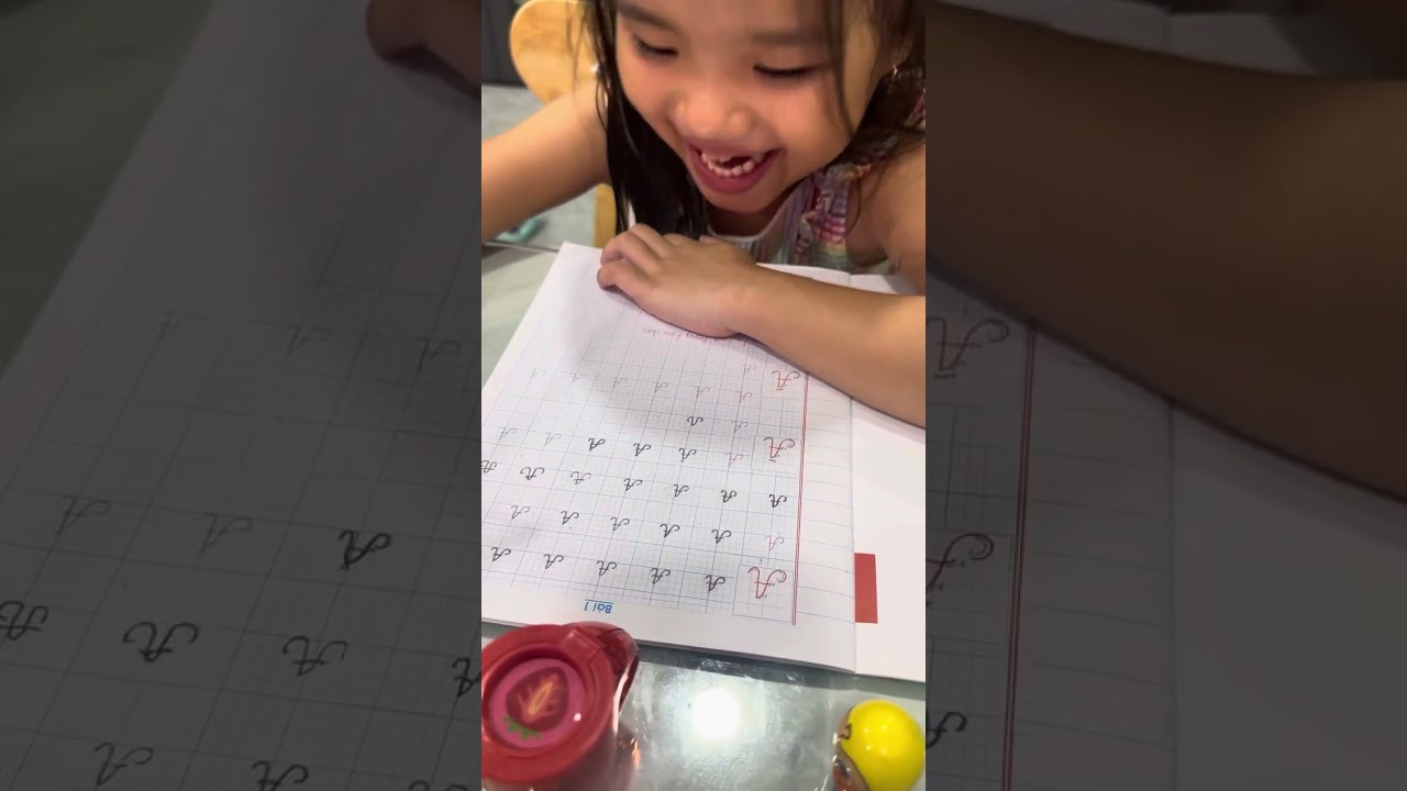 Những nét chữ đầu đời❤️
