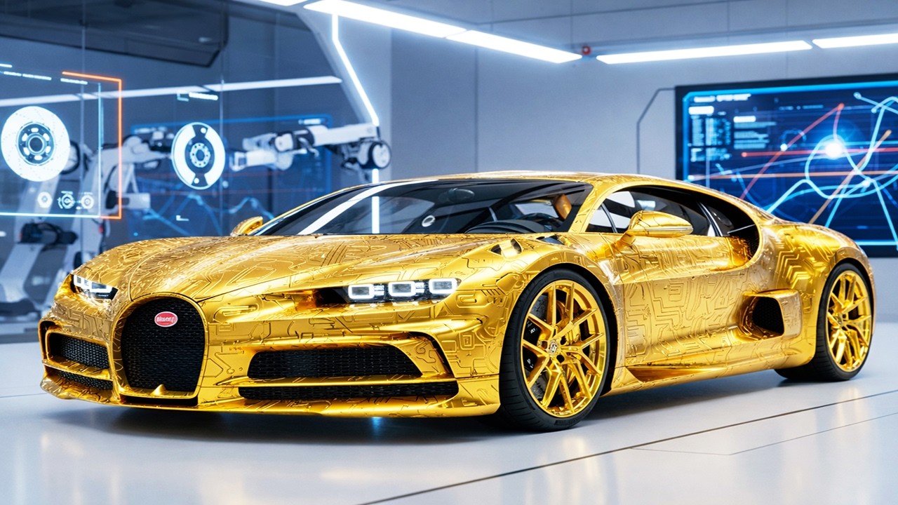 Building the Bugatti Divo: Lightweight 24k Gold-Magnesium Alloys & Track Performance