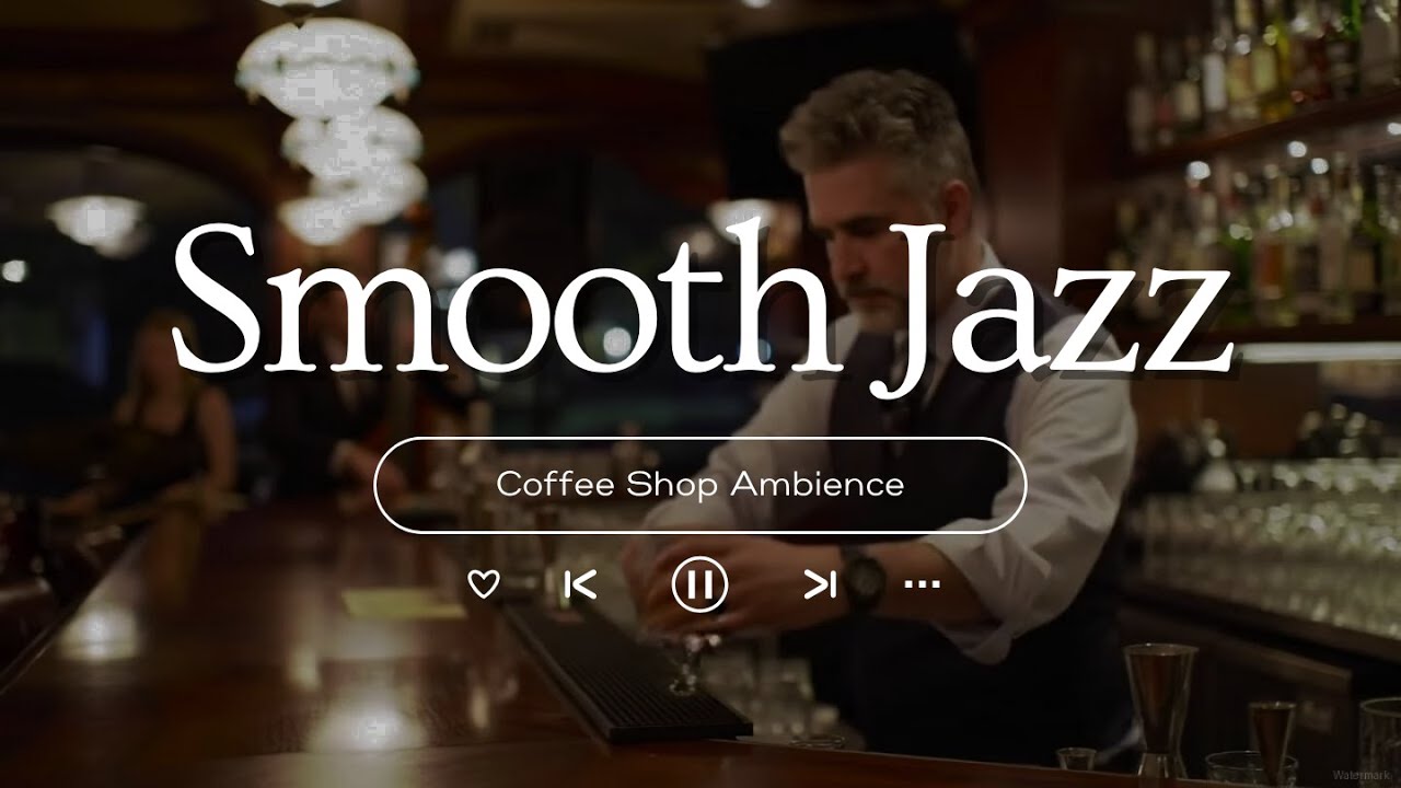 Warm Jazz Instrumental Music to Relax 🍂 Cozy Autumn Coffee Shop Ambience & Smooth Piano Jazz Music