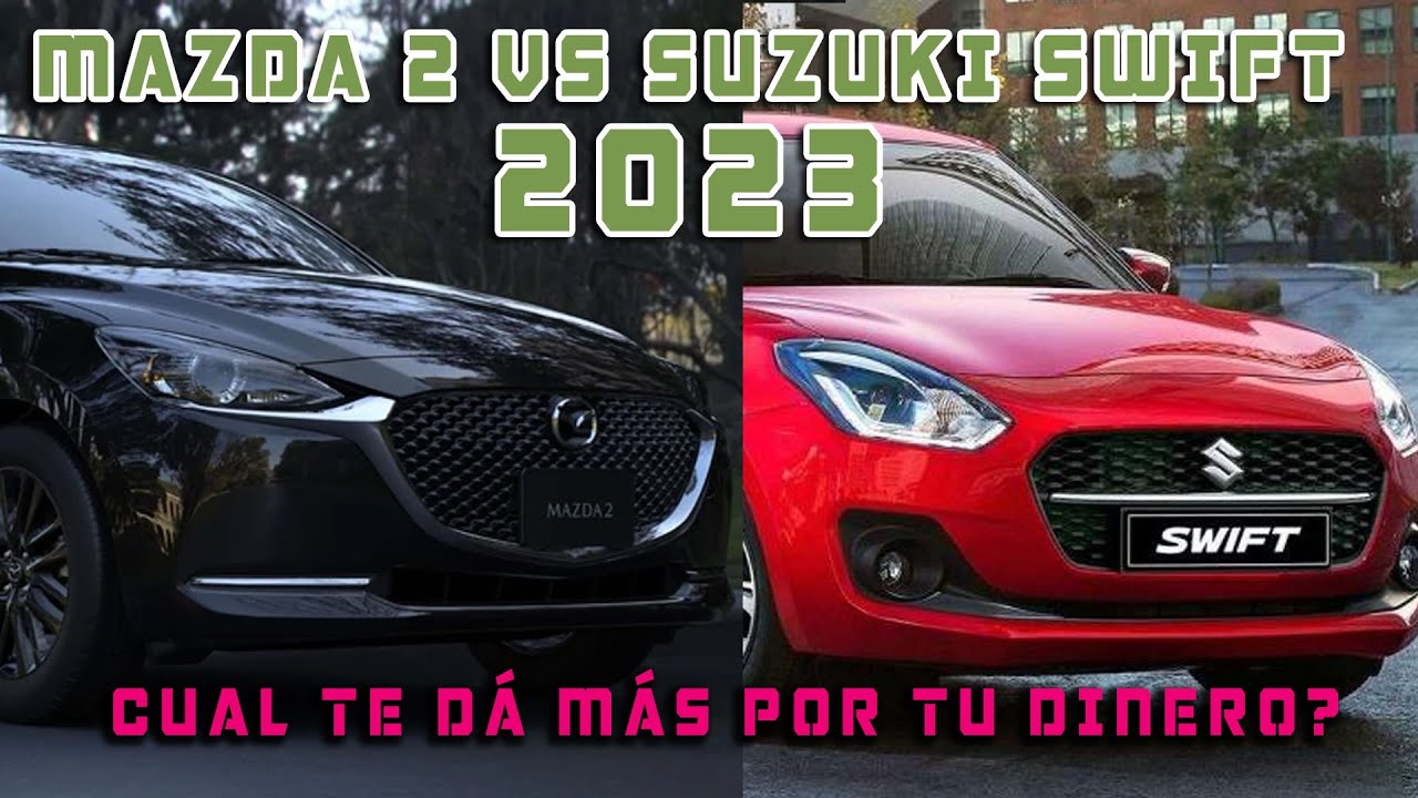 MAZDA 2 2023 VS SUZUKI SWIFT 2023