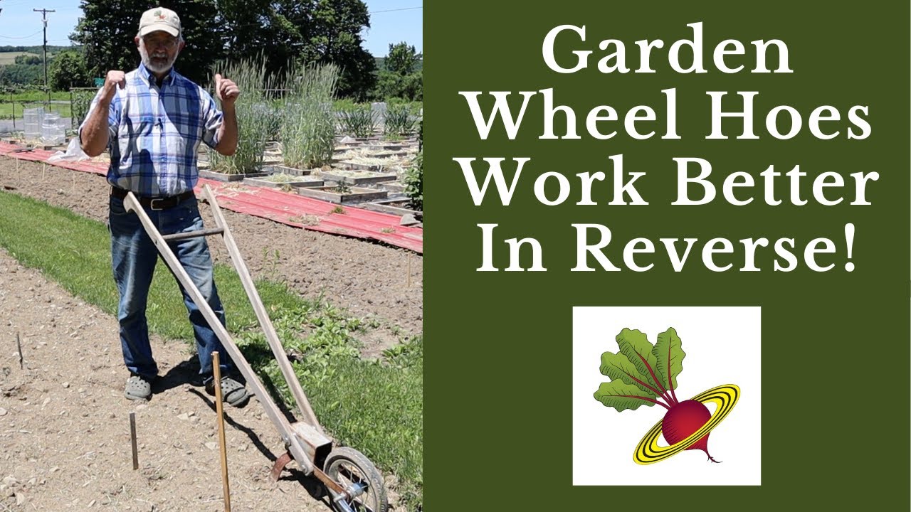 It's Easier To Pull A Wheel Hoe Than It Is To Push It