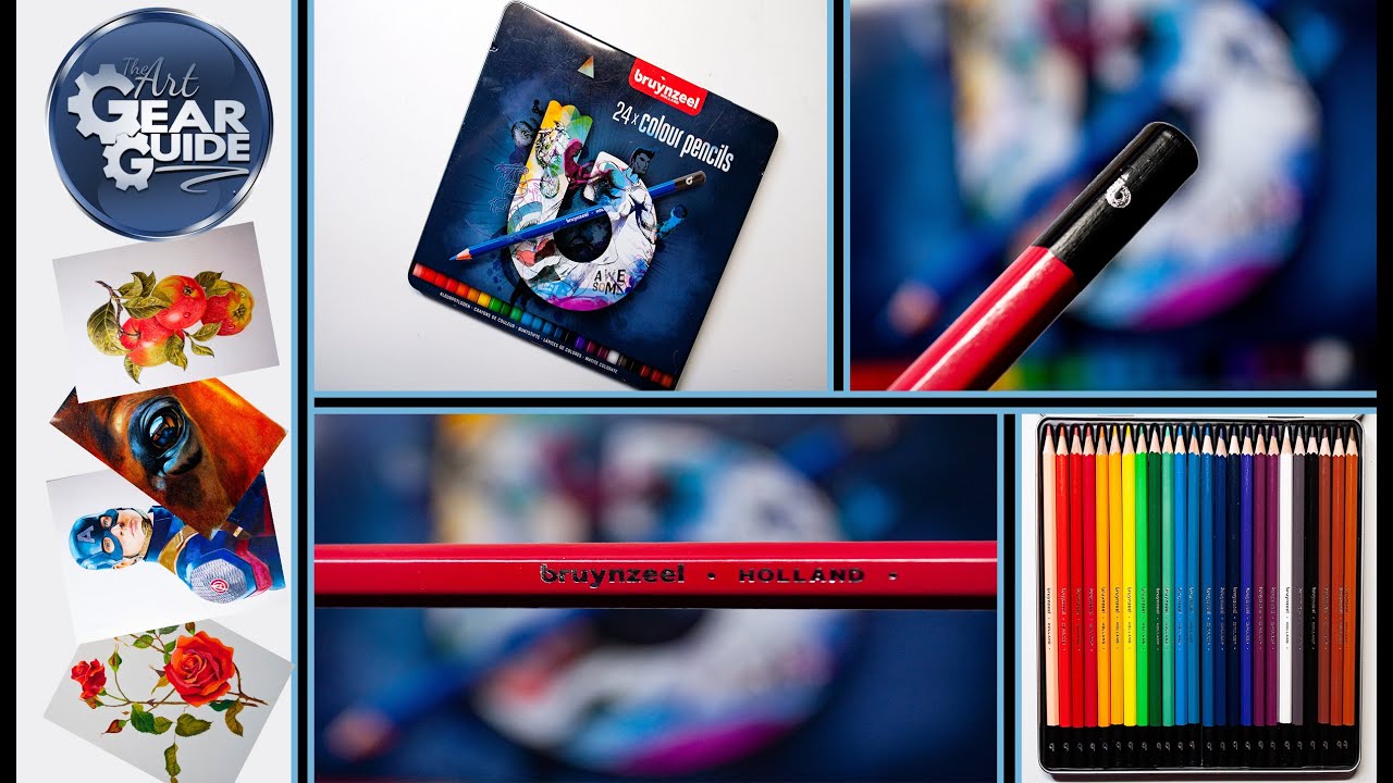 Bruynzeel Coloured Pencil Review | Bruynzeel 24 Set Of Kids Colored Pencils
